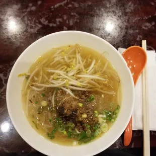 Pork Rice Noodle Soup