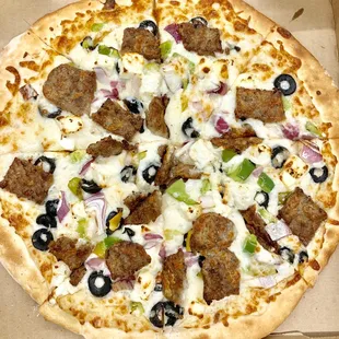 Greek Delight Pizza
