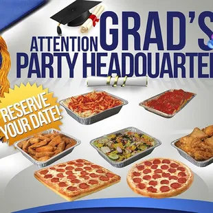 graduation party flyer