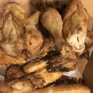 Cook/Manager said nothing was wrong with the chicken