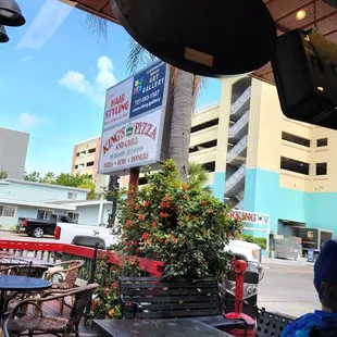 a woman sitting at a table