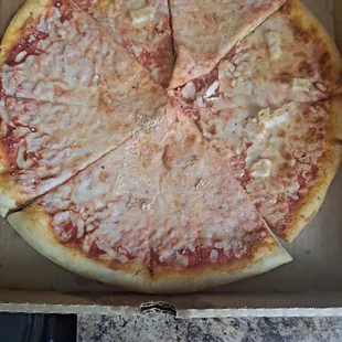 As you can see I ordered it last night and still have the whole pizza left soooo gross