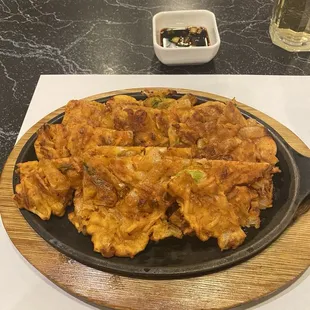Kimchi pancake
