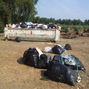 They charge high prices, &amp; don't upkeep the grounds. $85 a night &amp; they make you take your trash to this disgusting spot.