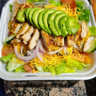 California Chicken salad, absolutely delicious!