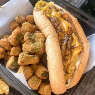 Philly cheesesteak