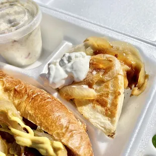 Pierogis (potato and cheese)