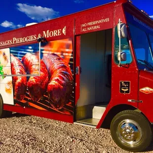 King's Sausage now on Wheels .