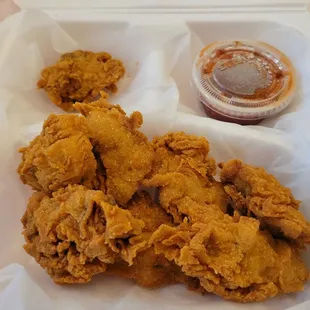 Fried oysters "side order"