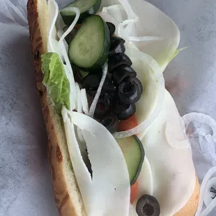 Vegetarian Sub yum
