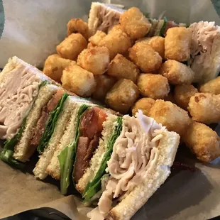 Plenty of turkey in the club.