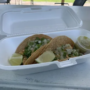Tacos de pollo