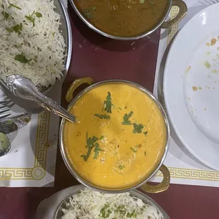 Lamb Curry and Malai Kofta