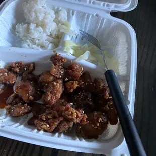 Sesame chicken