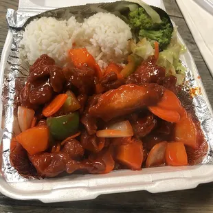 Sweet and Sour Chicken