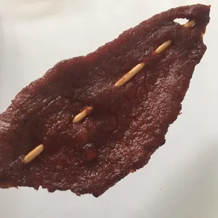 Beef stick not good. I&apos;d start ordering a diff product, these are the worst I&apos;ve ever had.