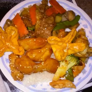 We picked up some dinner