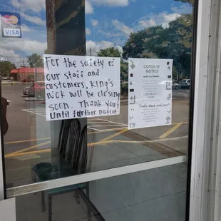 April 2020: Closed until further notice