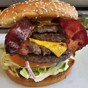 burgers, food, burger