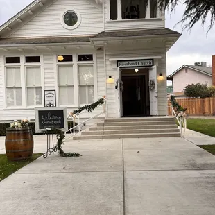 Riverbend Church on site at the Kingsburg Historical Park!