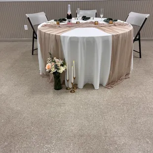 Beautiful Wedding held at The Riverbend church on site, then the guest walked over to the Meeting Hall for a dinner reception!