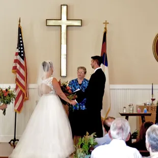 Wedding Chapel where weddings are held and regular Sunday services still held