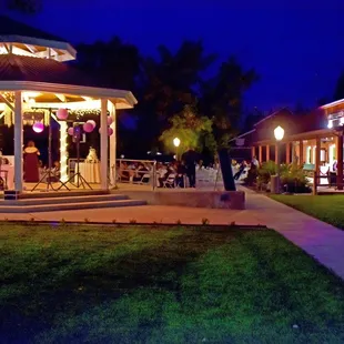 Grand Gazebo at night
