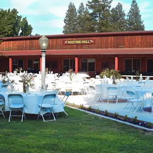Banquet Hall with wedding setup