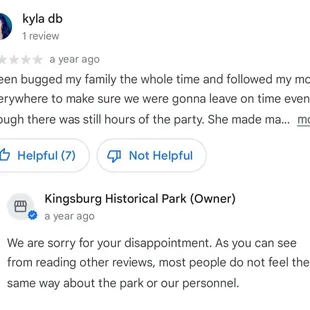 Proof that we are not the only ones who accuse this place and that lady Eileen