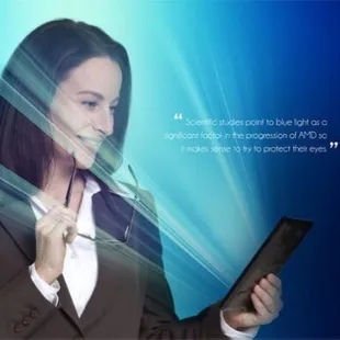 Introducing New Lenses to block the harmful light from entering your eyes.