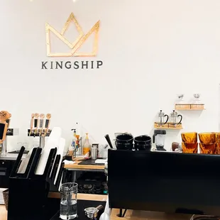 the front desk of kingship brewing