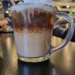 Dublin Iced Coffee... deliciousness with the expected Guiness body and Irish Cream, and cold brew. Great combo!