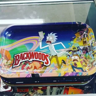 Backwoods rick and morty season 1 tray