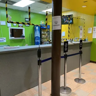 the front desk of a pharmacy