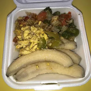 Jamaican breakfast