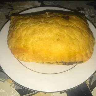 Jamaican beef patty