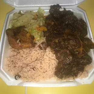 Oxtail meal