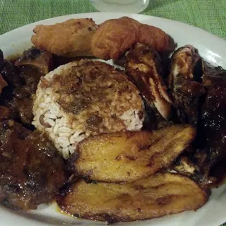 Chicken and Oxtail Combo Meal