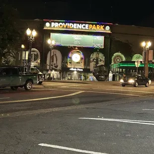 View from across the street of the Kingston