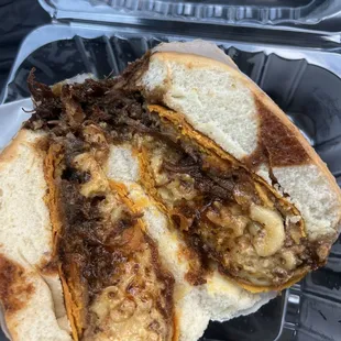 Oxtail sandwich