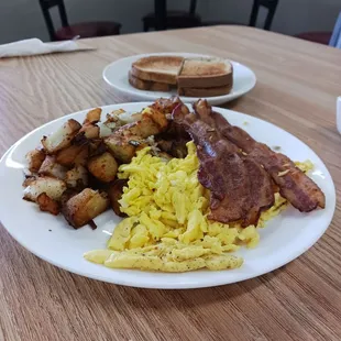The breakfast platter
