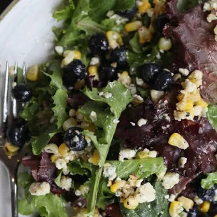 Corn Blueberry Salad