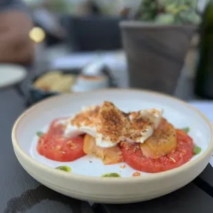 Heirloom Tomato on the patio