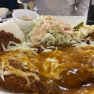Pork Cutlet with Cheese