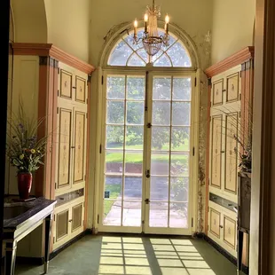 Inside the mansion at Kingwood Center Gardens