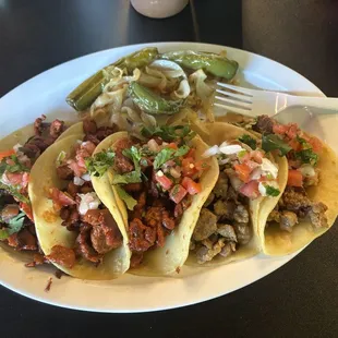 Street taco plate