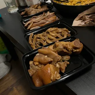 Pork 11. Pig Feet 7. Duck Tongue 4. Duck Wings 12. Pig Ear