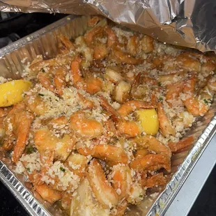 Catering - Garlic Shrimp