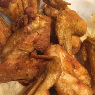 Perfect.  Crisp.  Seasoned.  Avian Carnage. Yum.