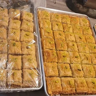 Pistachio baklava
